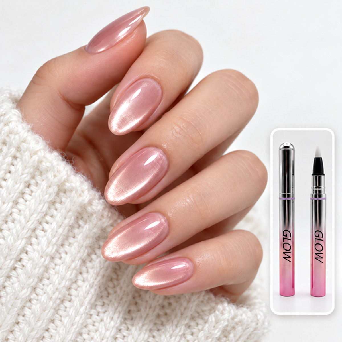 Salon Cat-Eye Nails in One Pen