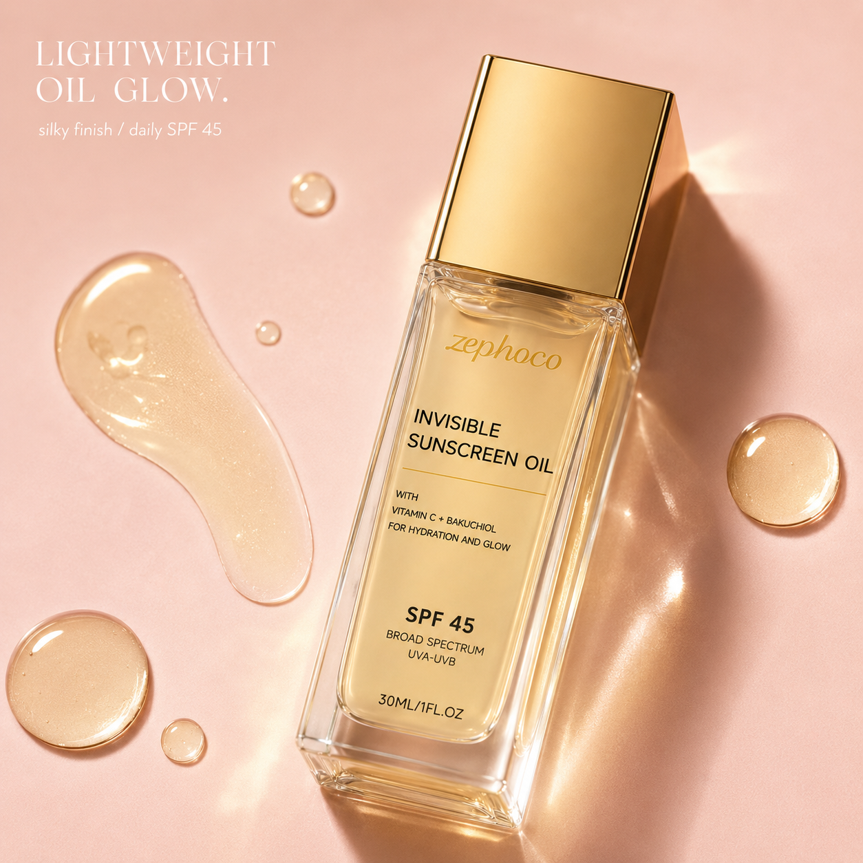 SPF 45 Invisible Glow Sunscreen Body Oil