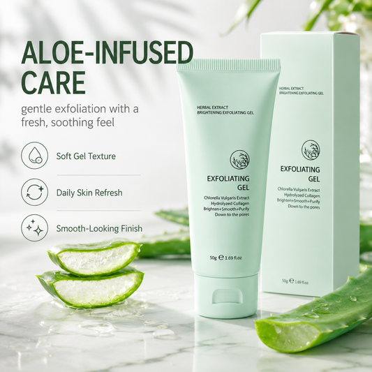 Aloe Vera Body Exfoliating Gel