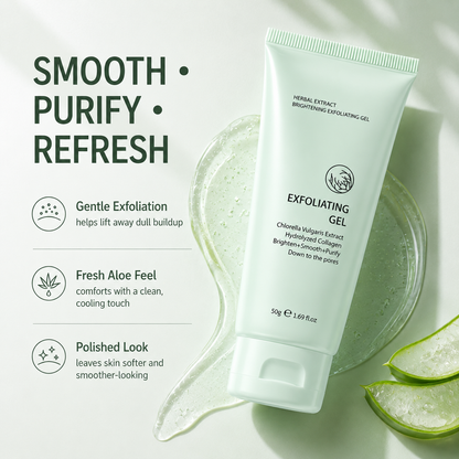 Aloe Vera Body Exfoliating Gel