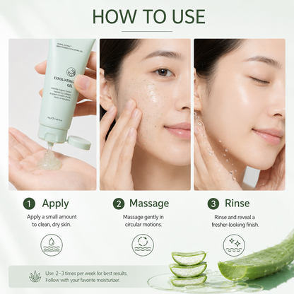 Aloe Vera Body Exfoliating Gel