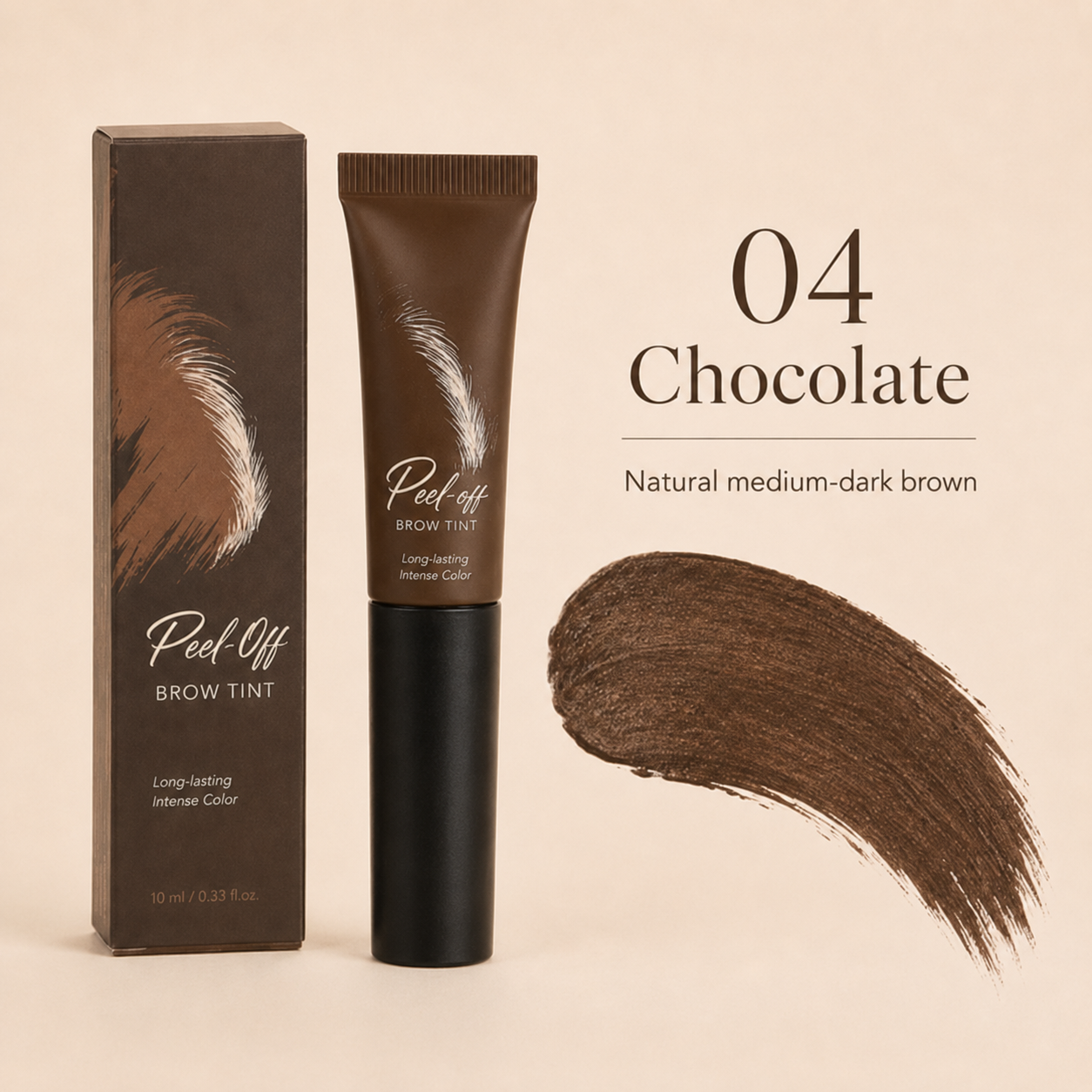 Tear-Off Waterproof Eyebrow Tint Cream