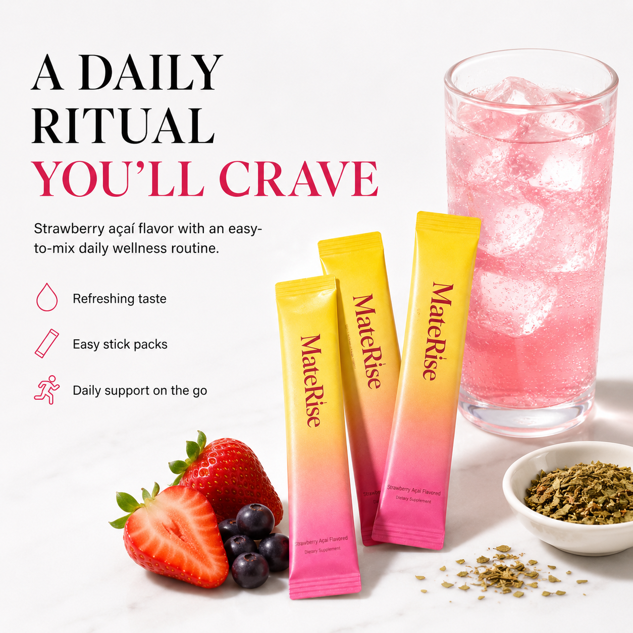 Yerba Mate Daily Cutting Drink Mix