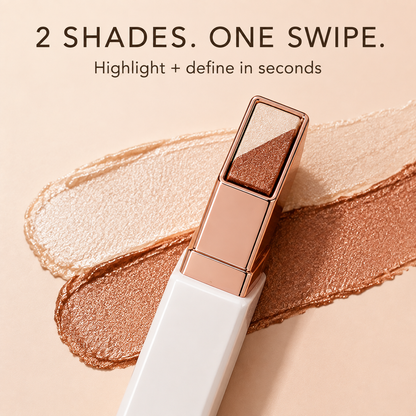 Smooth Two Color Eyeshadow Stick Set