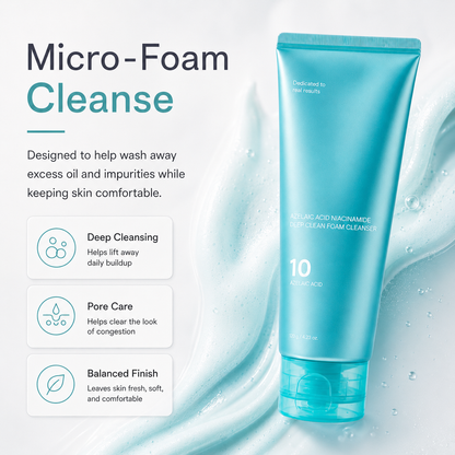 Azelaic Acid Capsule Foam Cleanser