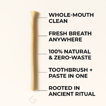 🌿Natural Organic Miswak Toothbrush Sticks for Oral Care