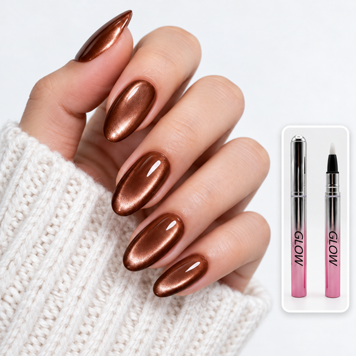 Salon Cat-Eye Nails in One Pen