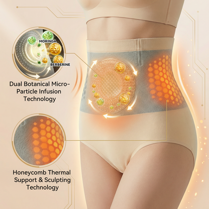 Moringa & Berberine 4-in-1 Micro-Particle Shaping & Fat Burning Shorts