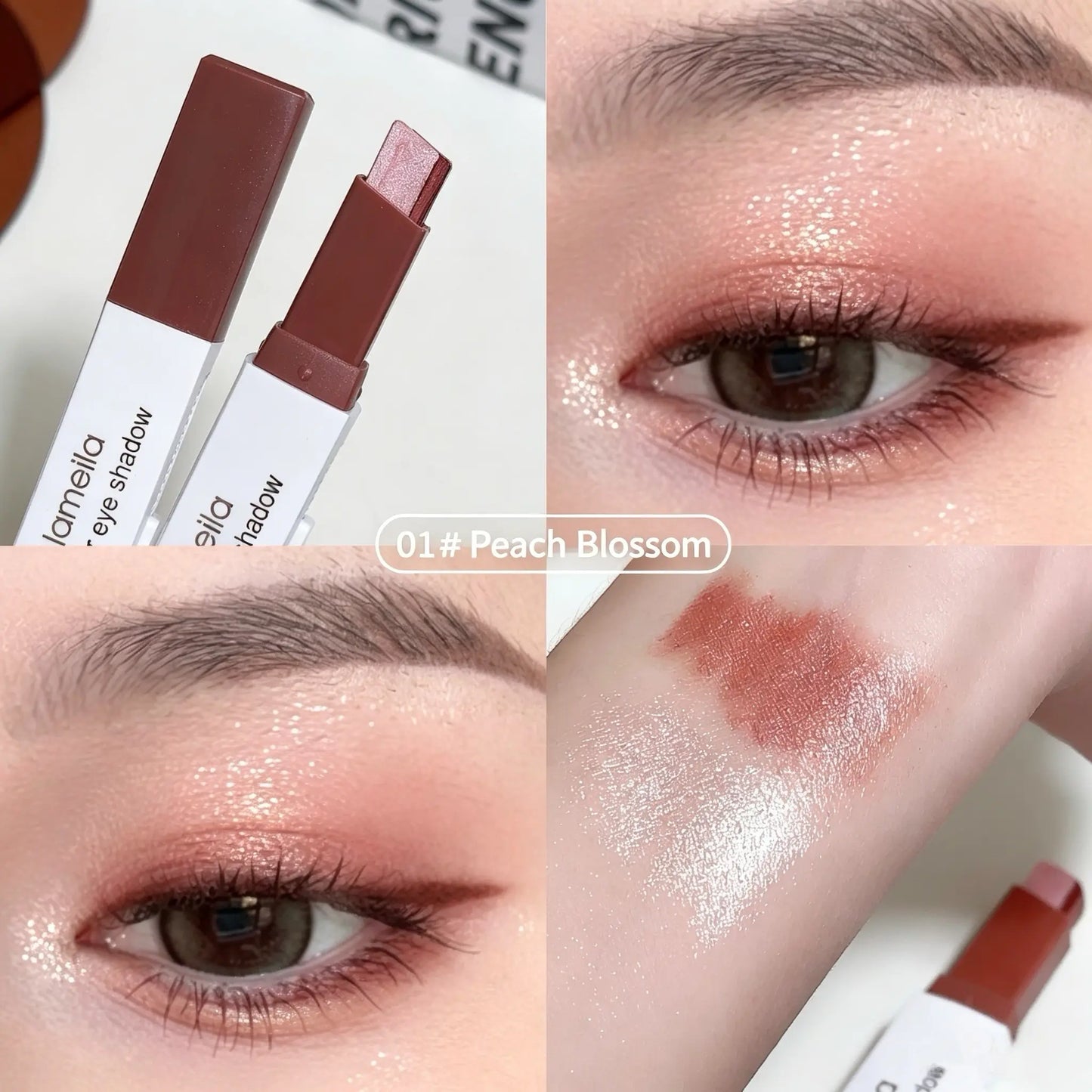 Smooth Two Color Eyeshadow Stick Set
