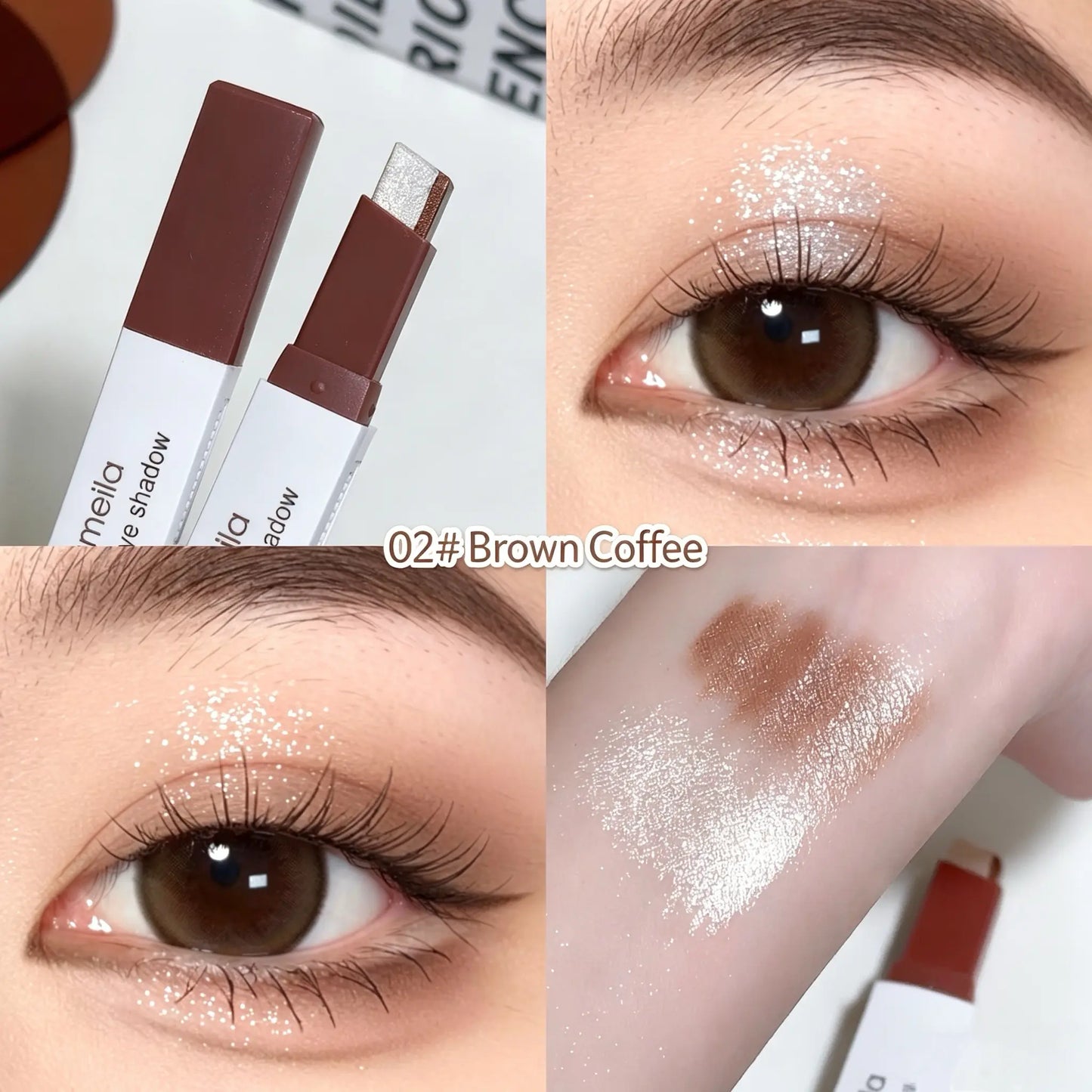 Smooth Two Color Eyeshadow Stick Set