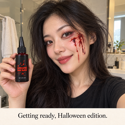 Halloween Beauty SFX Makeup-3PCS Fake Blood Kit