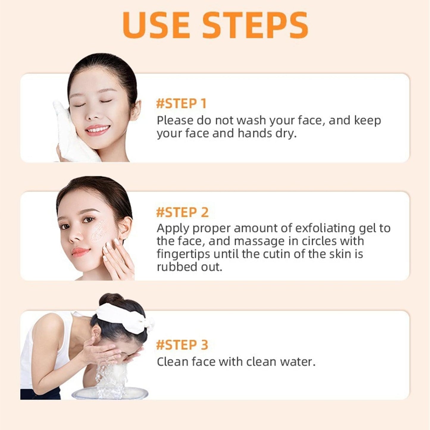 Natural Orange Exfoliating Whitening Gel