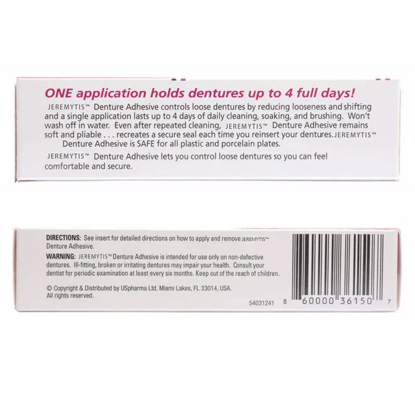 Thermoplastic Denture Adhesive